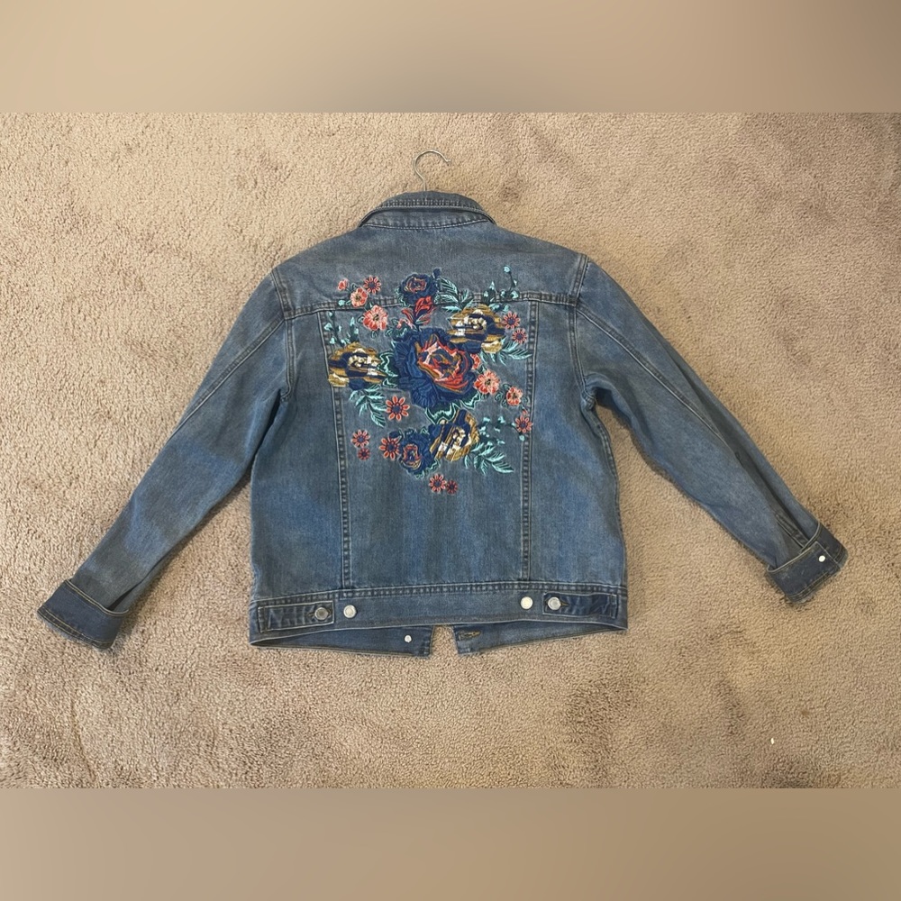 Embroidered Jean Jacket